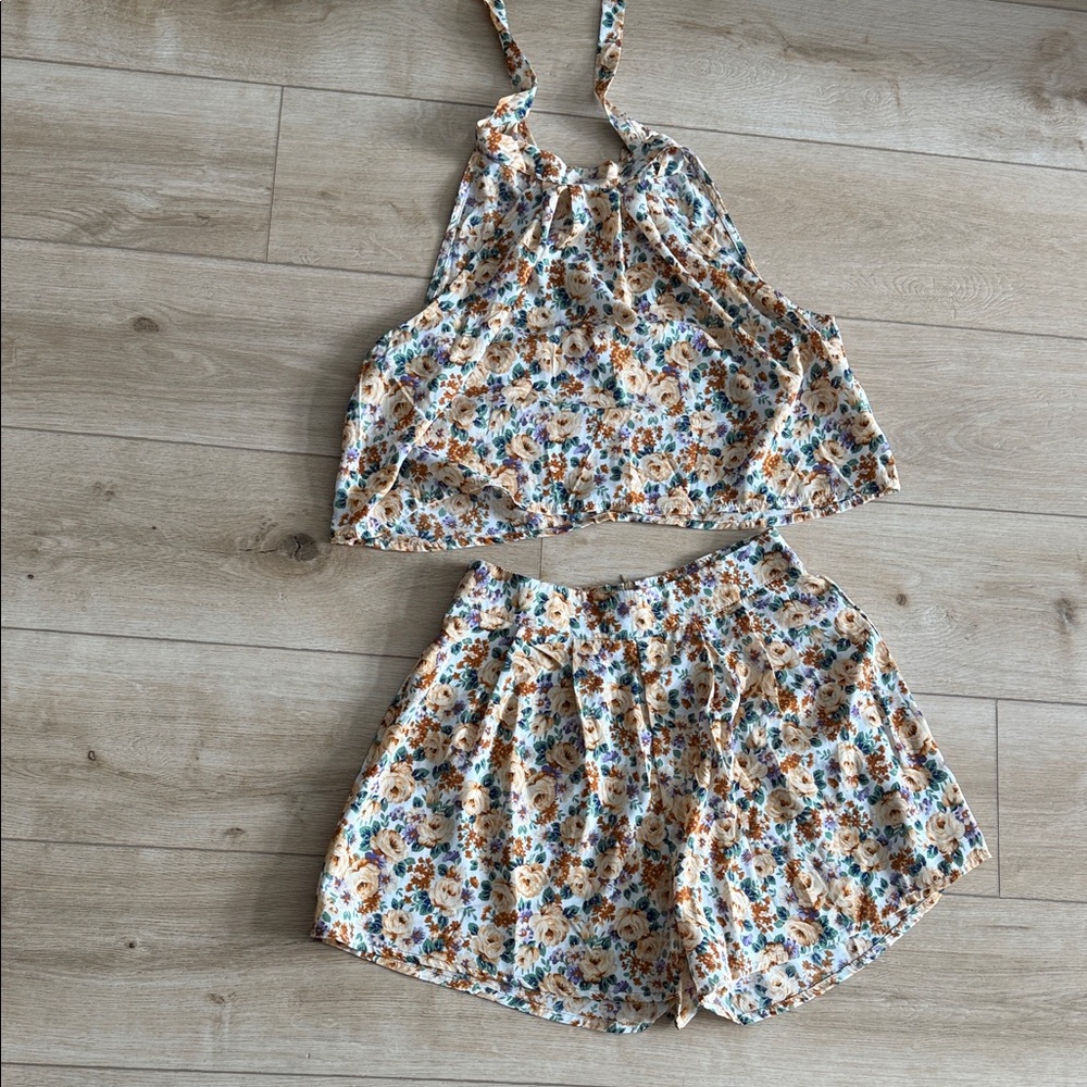 SHEIN Floral Print set